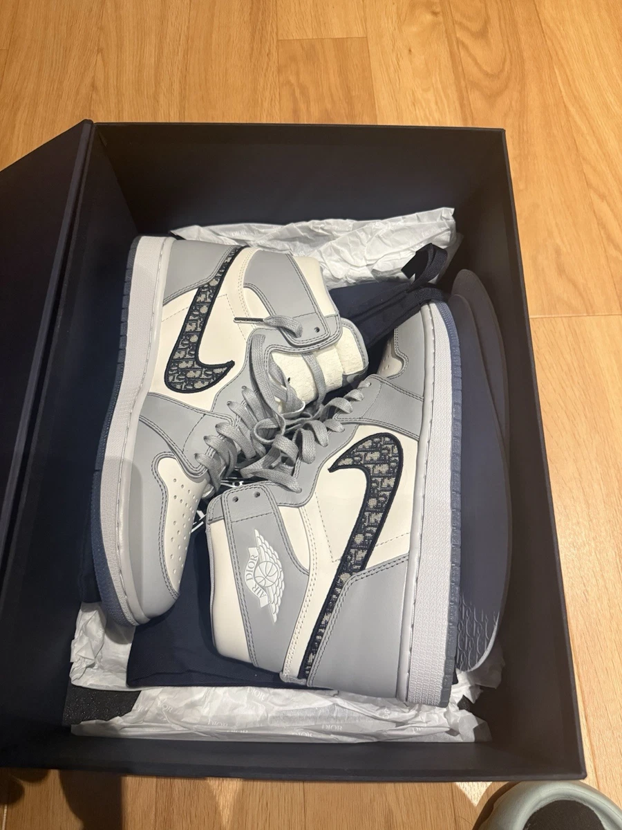 Las mejores ofertas en Jordan 1 x Dior High Gray | eBay