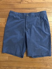 Faherty All Day Shorts Mens Sz 31 9" Inseam Hybrid Quick Dry Stretch Drawstring