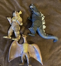 godzilla figure 6 Inch lot Of 3 Toys, Kaiju