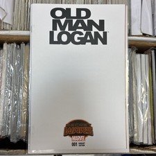 Old Man Logan #1 Blank Variant Marvel Comics 2015 Sent In A Cardboard Mailer