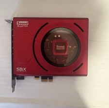 Creative Sound Blaster SBX PCI Express Internal Sound Card SBX Pro Studio