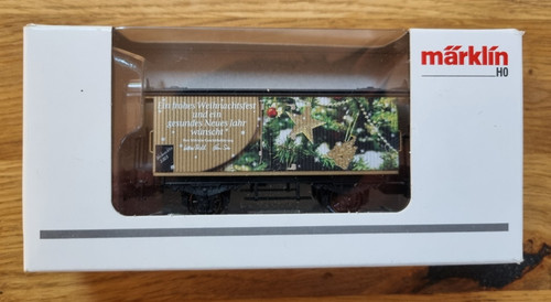 Märklin 48863 Weihnachtswagen 2023 – OVP – seltenes Mitarbeitermodell | Zustand: Neu