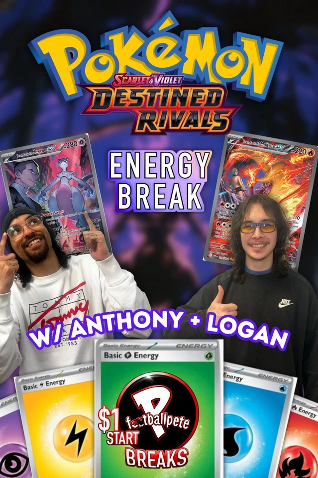 🔮$1 START DESTINED RIVALS ENERGY BREAKS!🔮 W/ANTHONY + LOGAN