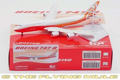 HX Models 1:400 747-8I Boeing N6067E Flaps Down Configuration