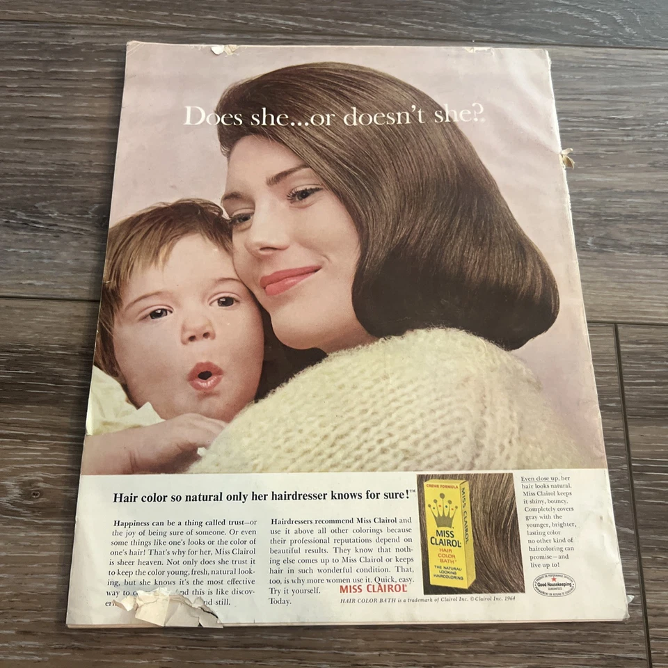 Harper's Bazaar Dec 1964 Fashion Cover By Sokolsky Cadilac Car Add - Imagem 4 de 4