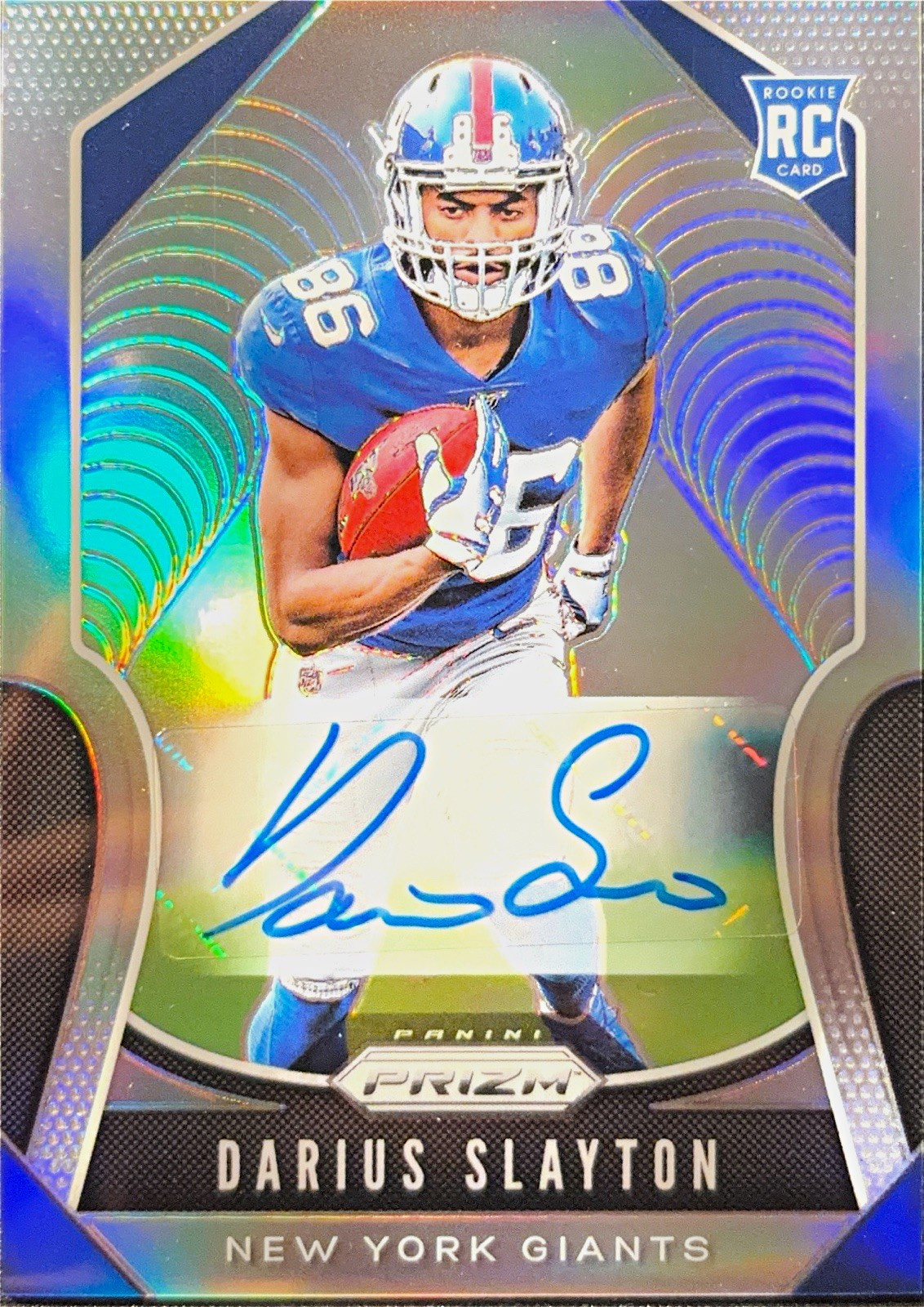Darius Slayton Panini Prizm #356 Autograph