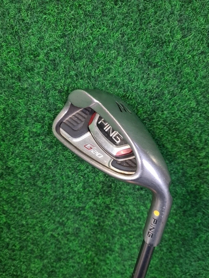 PING G20 Pitching Wedge - Herren (Graphit, 35,75 Zoll, Rechts, Regular, Yellow)