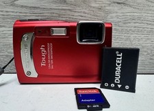 Olympus Tough TG-310 14.0MP 3x Zoom Waterproof Digital Camera Red!