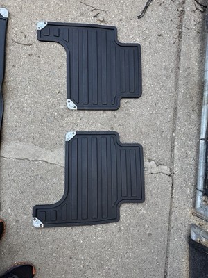 2005-2013 Range Rover SPORT ONLY Factory OEM Rubber Floor Mats REAR