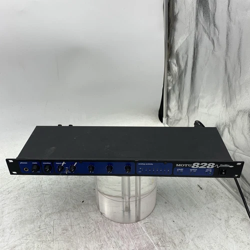 MOTU 828 FireWire Audio Interface - 8 Channel Used Rack Equipment
