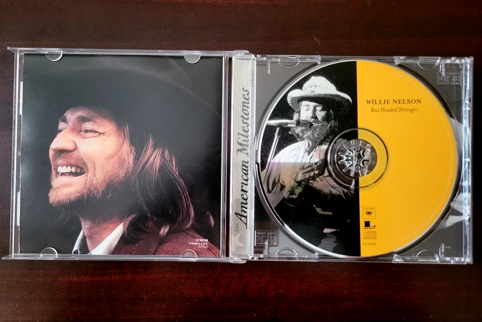 Willie Nelson - Red Headed Stranger - Country Outlaw-country VG + CD Foto 3 de 4