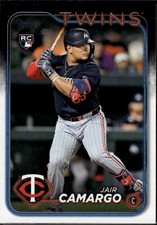Jair Camargo 2024 Topps Update Minnesota Twins Rookie #US314