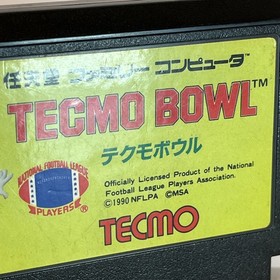 Tecmo Bowl (Nintendo Famicom, 1990) Authentic Game Cartridge (TCF-TW)