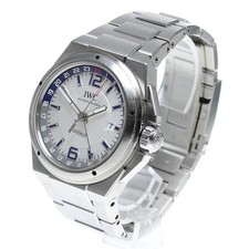 IWC INGENIEUR IW324404 43mm SS Silver Dial Automatic Date Watch #C338