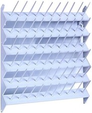 Deluxe 60 Spool Cone Thread Stand/Rack Organizer for Sewing and Embroidery Mach
