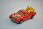 LESNEY MATCHBOX SUPERFAST - HOLDEN PICKUP WITH MOTORBIKES - RED - #60 - UK