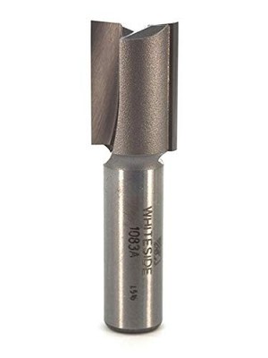 Whiteside Router Bits 1083A Straight Bit with 23/32-Inch Cutting Diameter