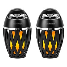 TikiTunes 2-Speaker Pack, 5-Watt Wireless Portable Speaker  Ambient LED Light