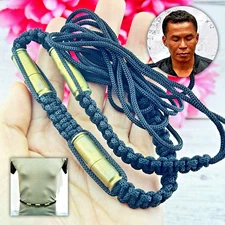 Waist Belt Yantra Takrut Shield Protection 6Bullet Lucky Tawee Thai Amulet 18249