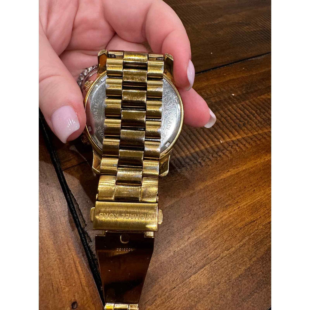 Michael Kors Gold Colored Stainless Steel Watch Model 8077 Michael Kors Men main image 3
