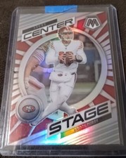 2023 Panini Mosaic Brock Purdy Center Stage Silver Prizm #CS-BP SF 49ers
