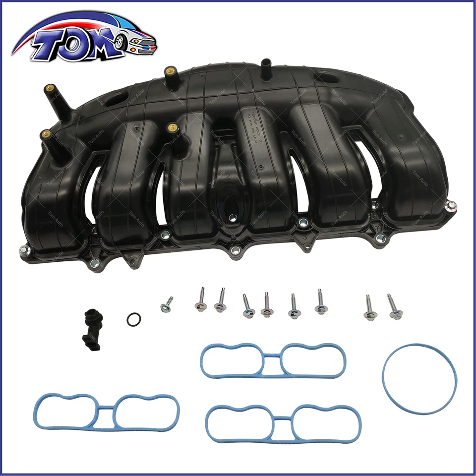 New Intake Manifold w/Gaskets for Buick Rainier Chevy GMC Envoy Isuzu Saab 9-7x - Image 2 of 4