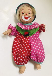 clown baby doll