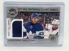 Toronto Maple Leafs - Nazem Kadri - 17/18 SPGU - 2017 Centennial Classic Fabrics