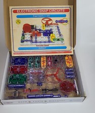 ELENCO Snap Circuits Jr. 100 Experiments Electronics Discovery Kit Set Intact