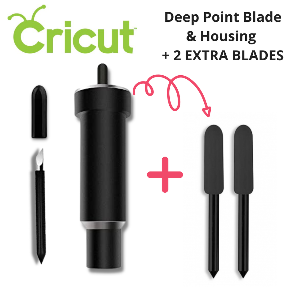 Cricut Deep Point Blade & Housing, Cricut Maker & Explore & Extra ...