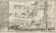 Minden Schlacht 1759 Original Kupferstich 1760