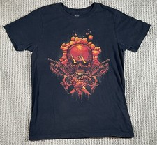 Gears Of War 5 Black T-Shirt Size Medium Video Game Skulls Difuzed