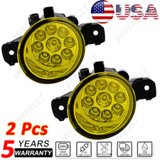 Pair of LED Bumper Fog Light Driving Lamps For Nissan Sentra 1987-1990 SE Coupe