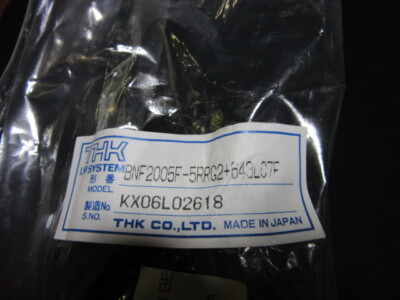   THK BNF2005F-5RRG2+643LV7F GROUND BALL SCREW, UP/DOWN BEARING
