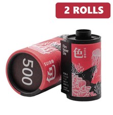 2 Rolls x FilmNeverDie SUIBO 500 ISO 36exp 35mm 135 ECN-2 Motion Picture Film