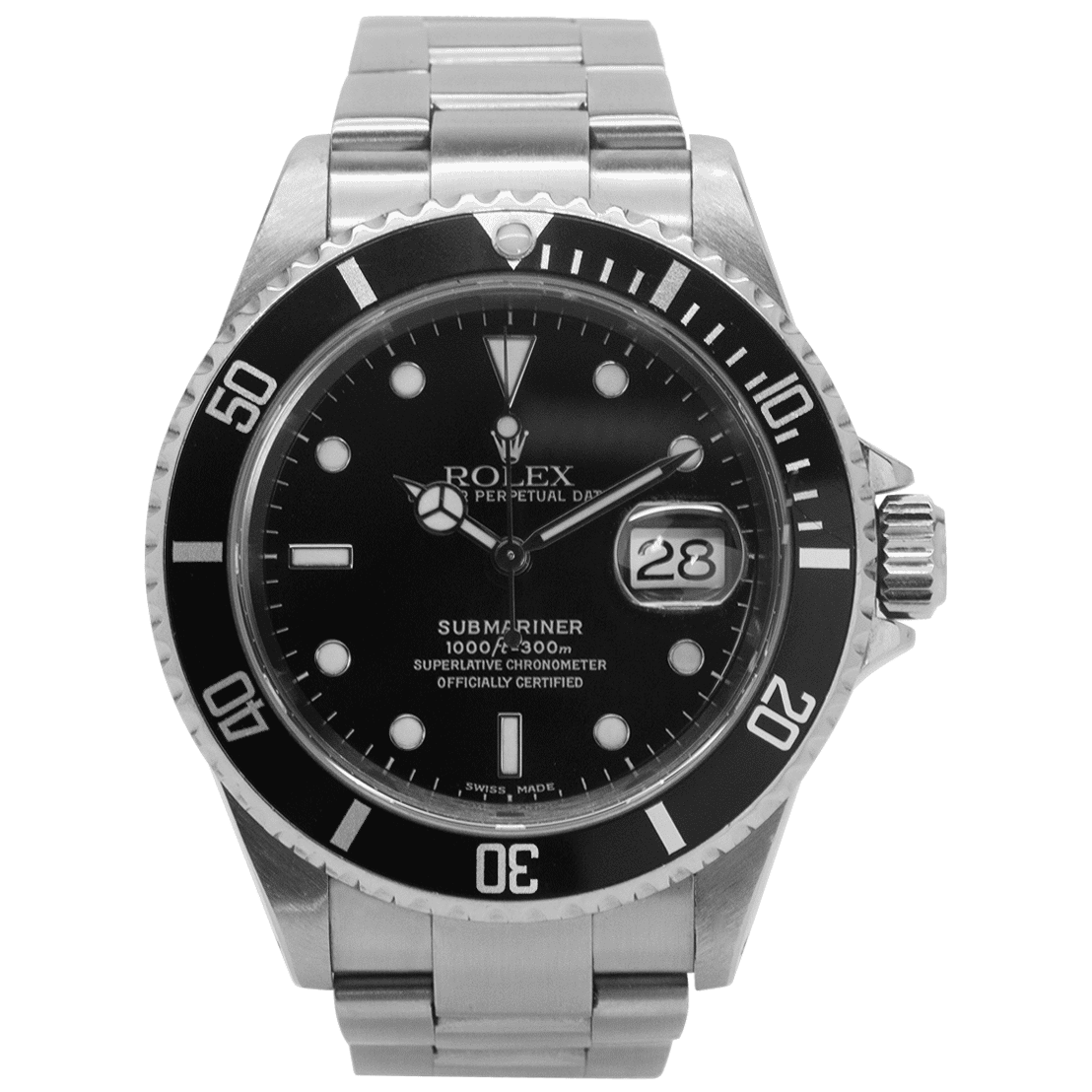 Rolex Oyster Perpetual Submariner Date Stainless Steel 16610 eBay