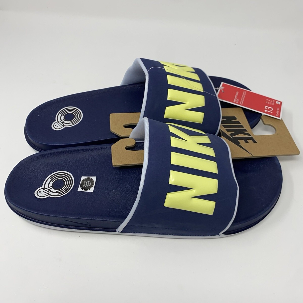 Nike Offcourt Ojotas Nike Tiras Nike Offcourt Slides Mens 13 Navy