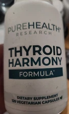 PUREHEALTH RESEARCH - Thyroid Harmony FORMULA , 120 CAPS