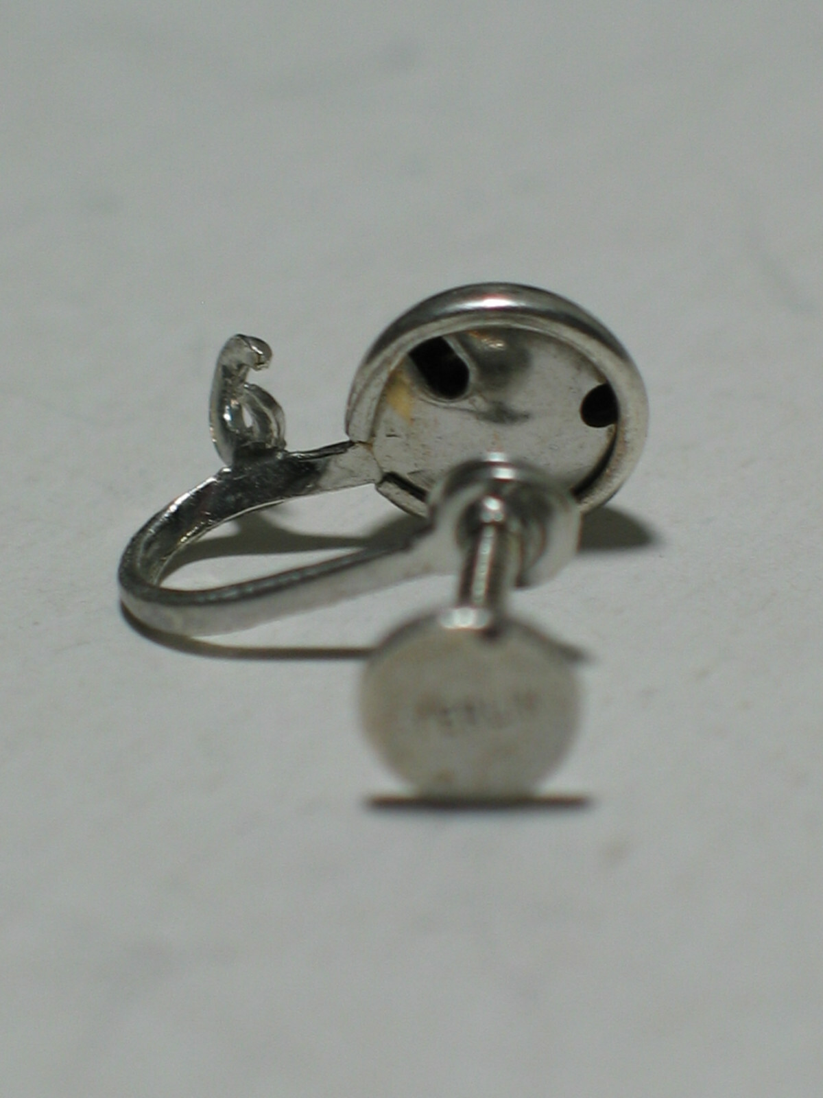 925 Solid Sterling Silver Screw Back Vice Closure… - image 6