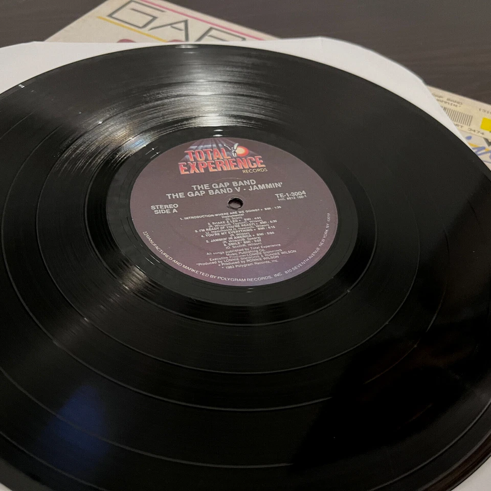 GAP BAND - V Jammin' (Party Train) - 12" Vinyl Record LP - EX - Image 3 of 3