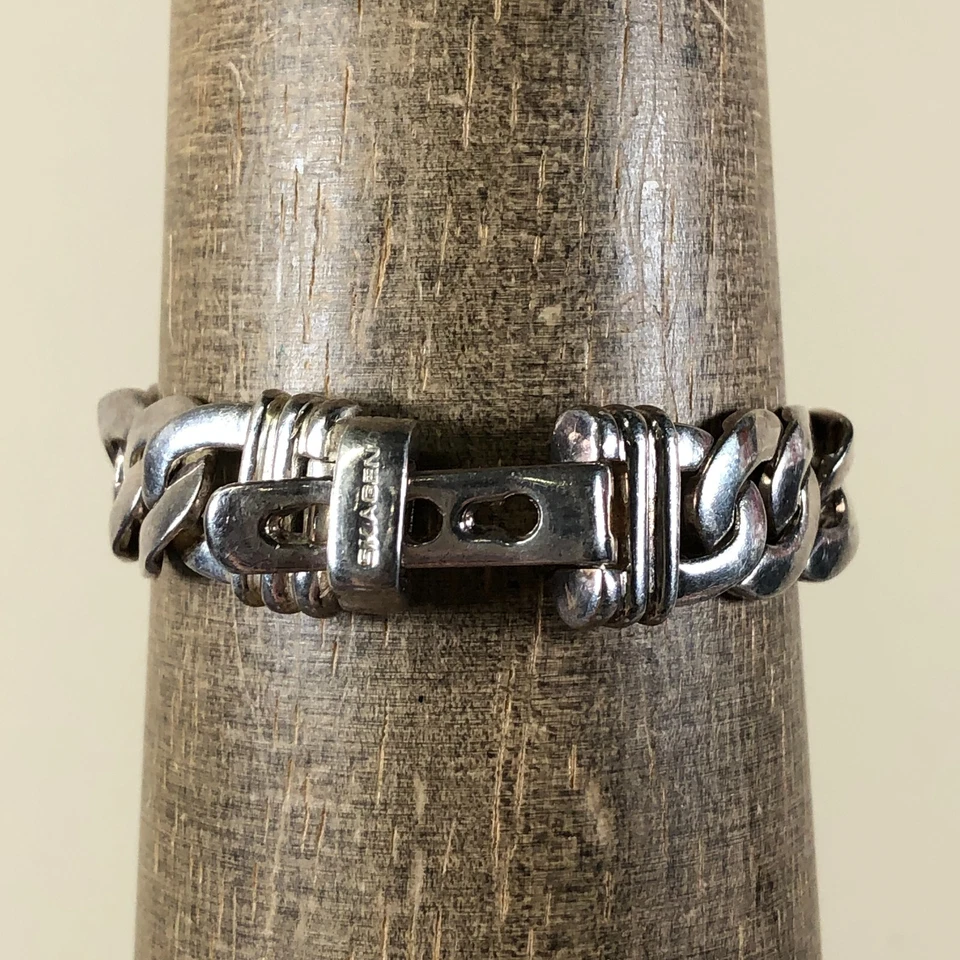 Reloj Skagen Sterling Mujer 9253SGSB Vestido Tono Plata Cuarzo Analógico 26mm 6 1/4" Foto 4 de 4