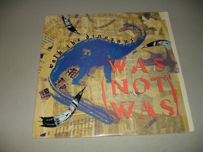  WAS (NOT WAS): Walk The Dinosaur (4 Mixes) (12'' EP Single, 1988) US Release  VG