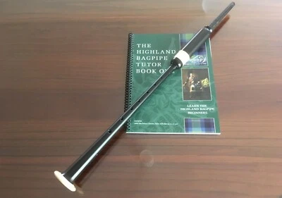 MCCALLUM Bagpipe Learners Package- Long PC5 Practice Chanter, Tutor Book and Videos.