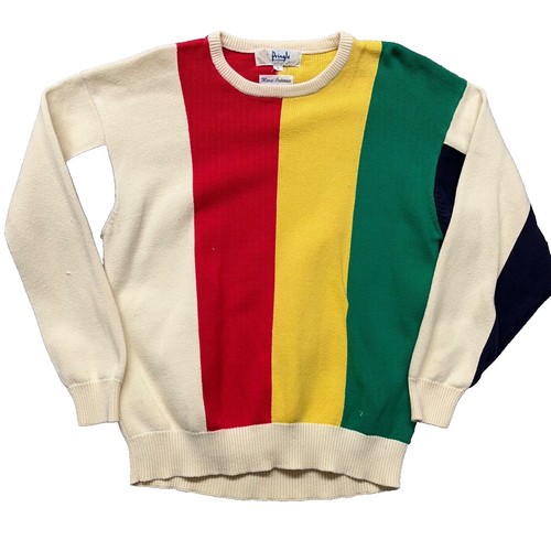 HUF OD BAR LOGO CREW SWEATER L NVY Sweater L cotton from Japan