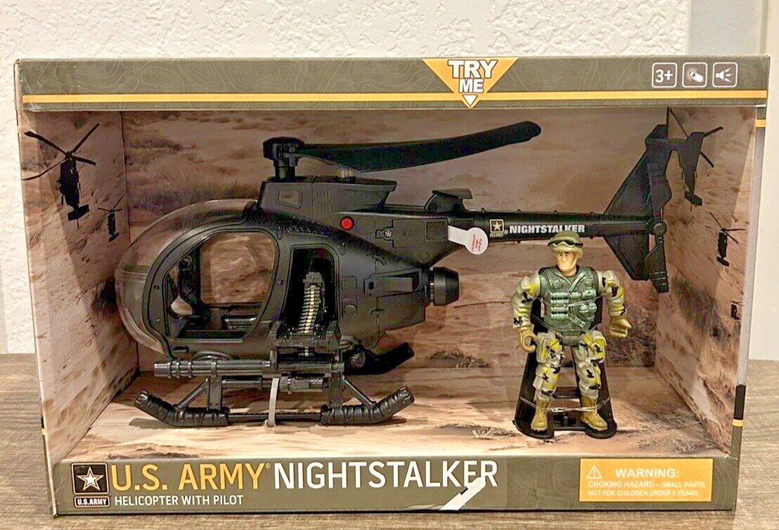 Army Night Stalker Helicopter with Lights/sounds