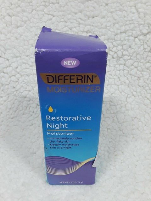 differin night moisturizer
