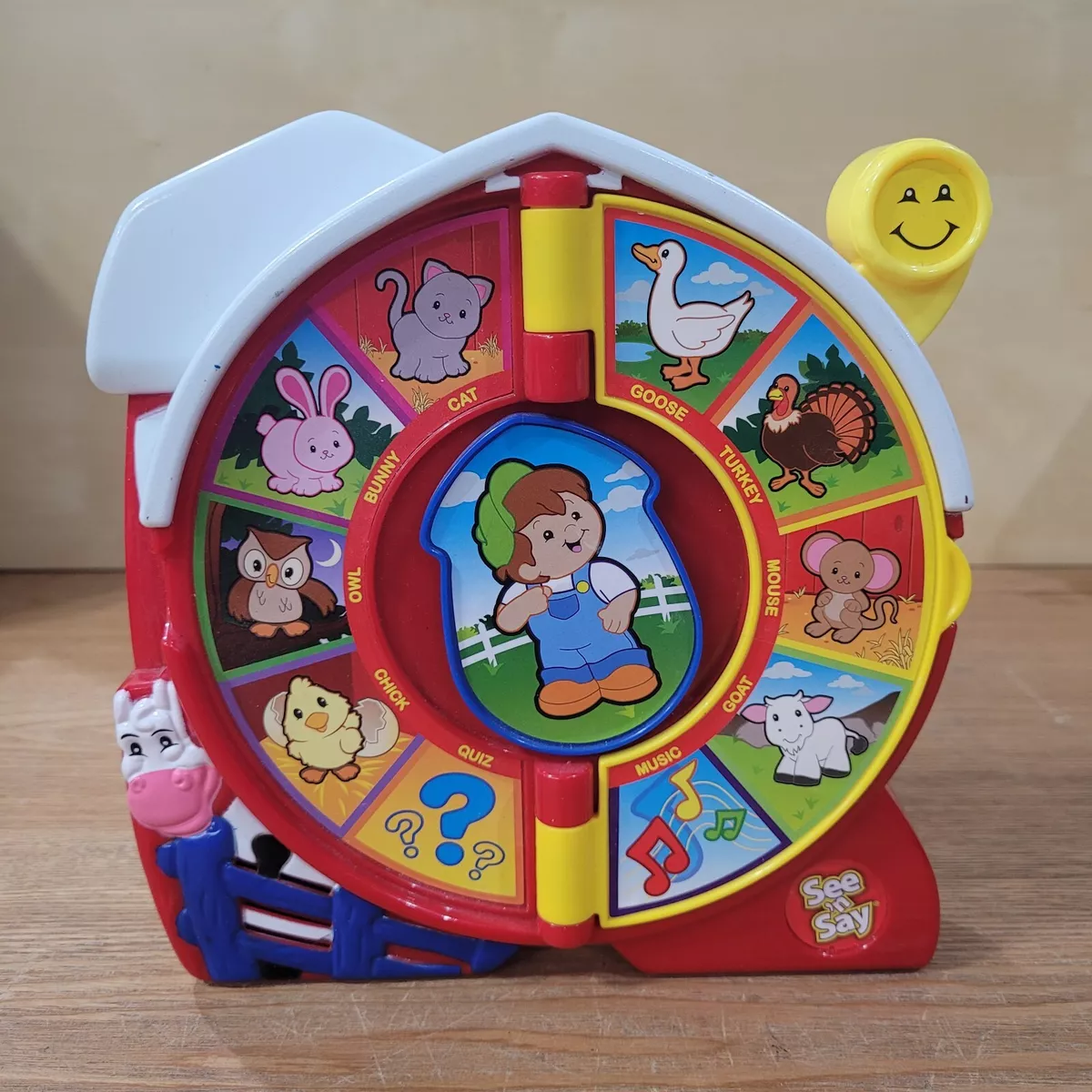 Fisher price sale animal sounds wheel