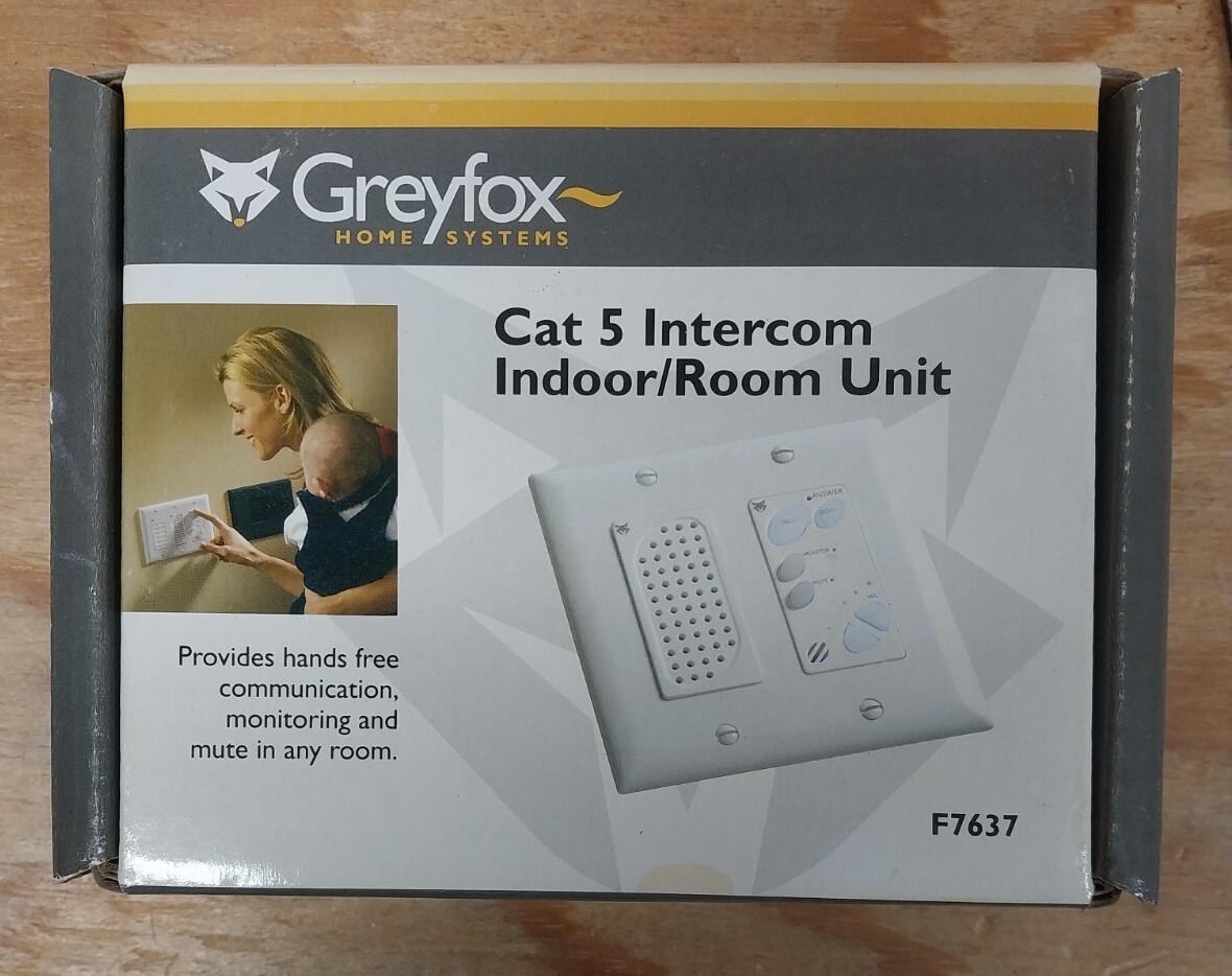 Greyfox F7637 Cat 5 Indoor Room Unit White Free Shipping eBay