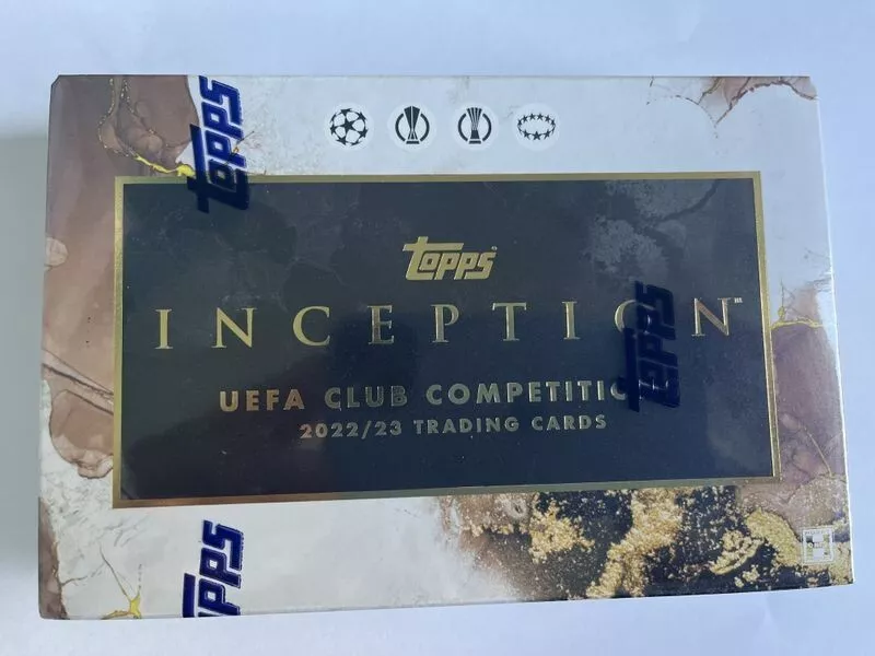 Topps Inception UEFA Club Competition 2022/23 Trading Cards Box 22