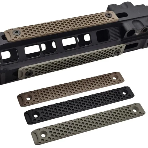 4 Stück Nylon MLOCK Schiene Handschutz Abdeckblende für M-loCk System 80/120 mm - Bild 4 von 48
